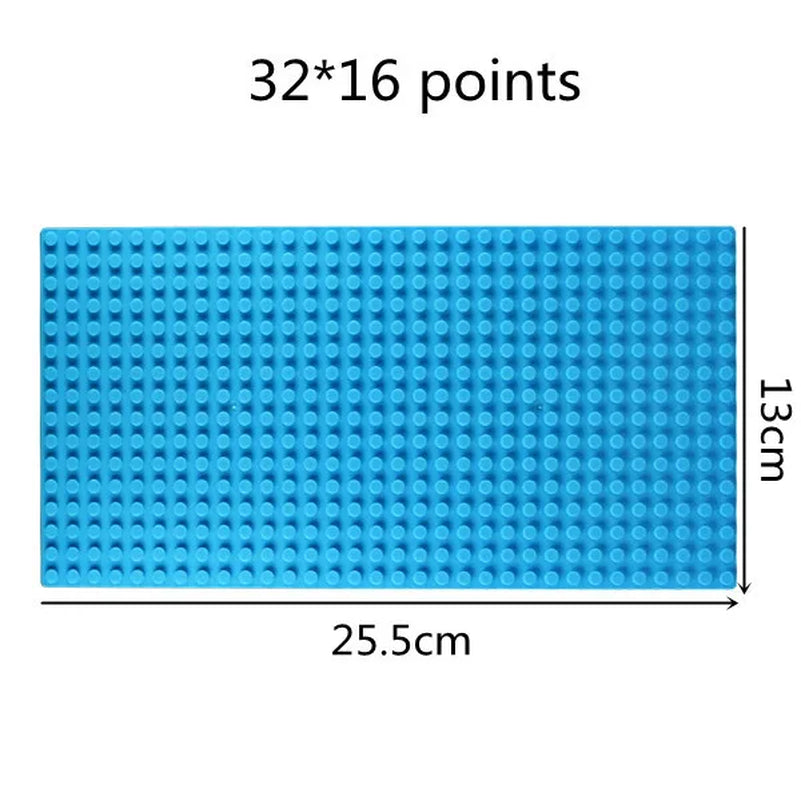 Classic Base Plates Plastic Bricks Baseplates City Dimensions Building Blocks Construction Toys