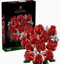Compatible with Rose Bouquet Decoration Assembling Small Particles Building Blocks Toy