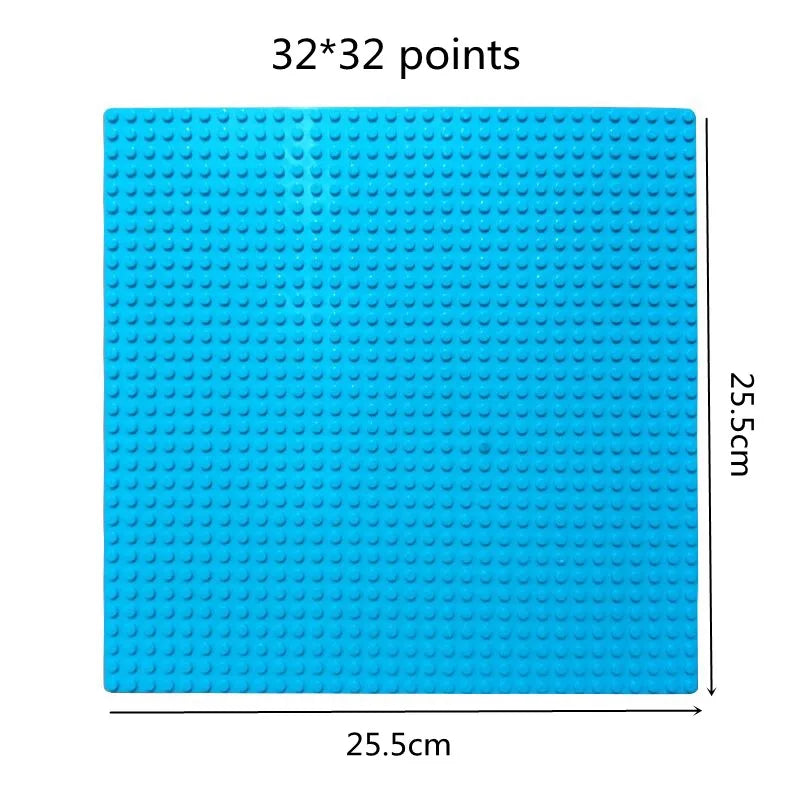 Classic Base Plates Plastic Bricks Baseplates City Dimensions Building Blocks Construction Toys