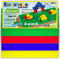 Baseplates, Large Thick Base Plates for Building Bricks, for Activity Table or Displaying Toys