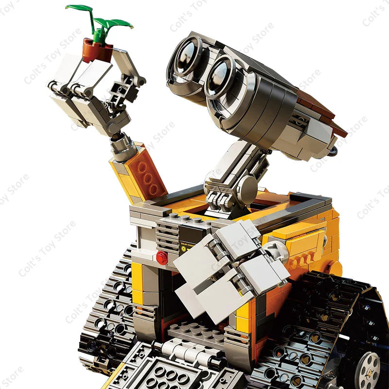 Classic Creative Anime Movie Robot Wall-E KAWAII Mini Building Block Model Kit Children Educational Toys Figure Bricks Gifts Set