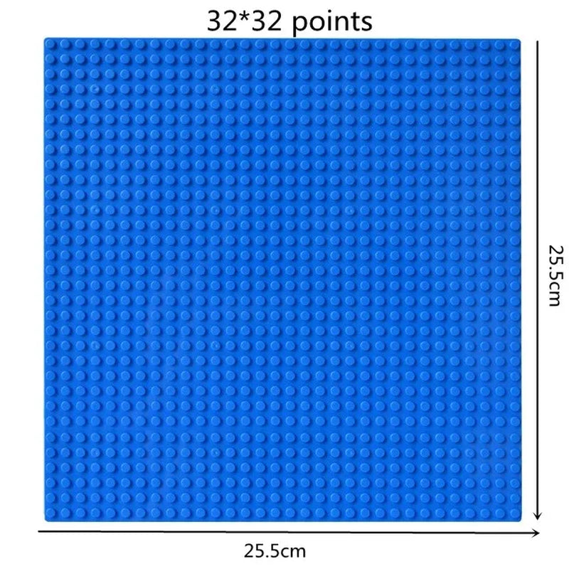 Classic Base Plates Plastic Bricks Baseplates City Dimensions Building Blocks Construction Toys
