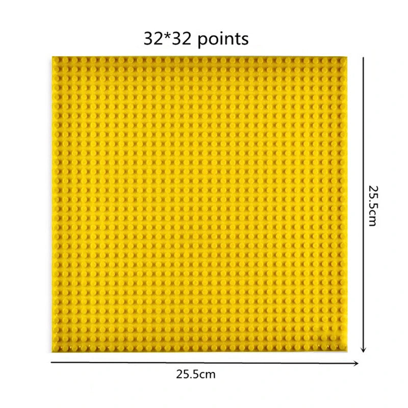 Classic Base Plates Plastic Bricks Baseplates City Dimensions Building Blocks Construction Toys