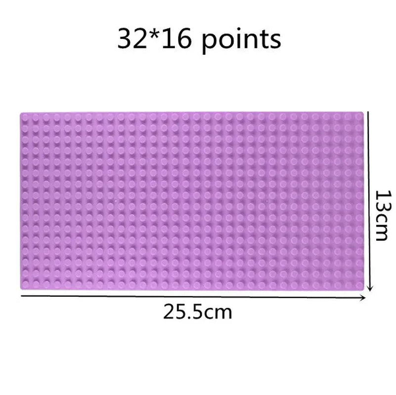 Classic Base Plates Plastic Bricks Baseplates City Dimensions Building Blocks Construction Toys
