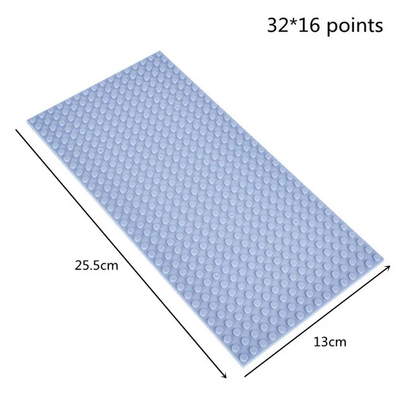 Classic Base Plates Plastic Bricks Baseplates City Dimensions Building Blocks Construction Toys