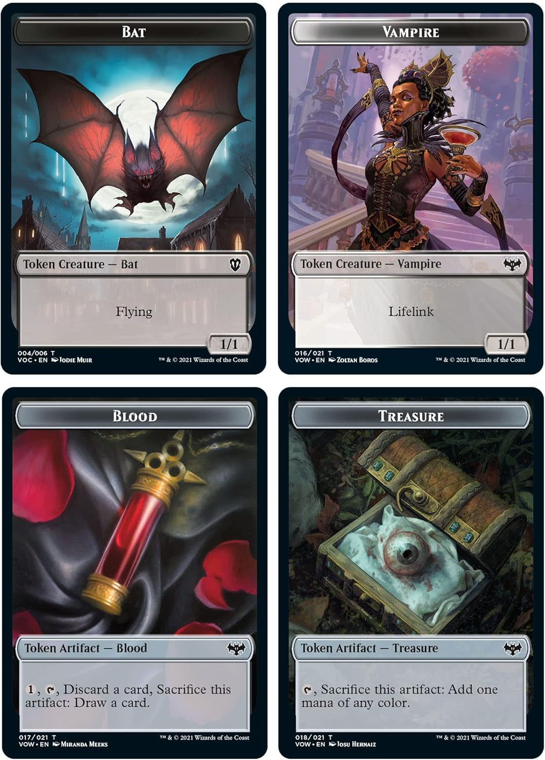 Magic: the Gathering Innistrad: Crimson Vow Commander Deck – Vampiric Bloodline (Black-Red)