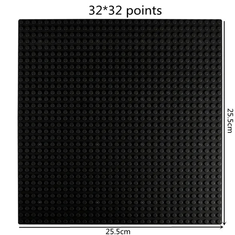 Classic Base Plates Plastic Bricks Baseplates City Dimensions Building Blocks Construction Toys