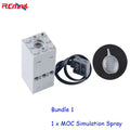 Simulation Spray Smoking Electric Exhaust Parts MOC Building Blocks for Cars Trains Toys Compatible with Legoeds Blocks