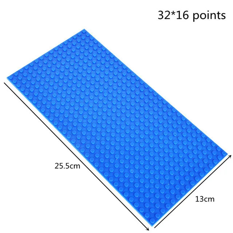 Classic Base Plates Plastic Bricks Baseplates City Dimensions Building Blocks Construction Toys