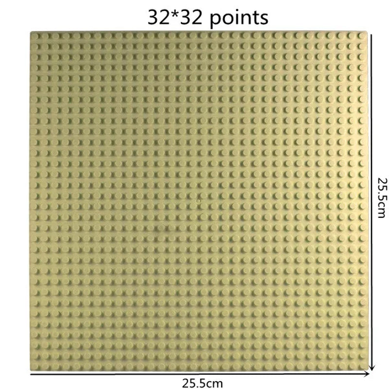 Classic Base Plates Plastic Bricks Baseplates City Dimensions Building Blocks Construction Toys