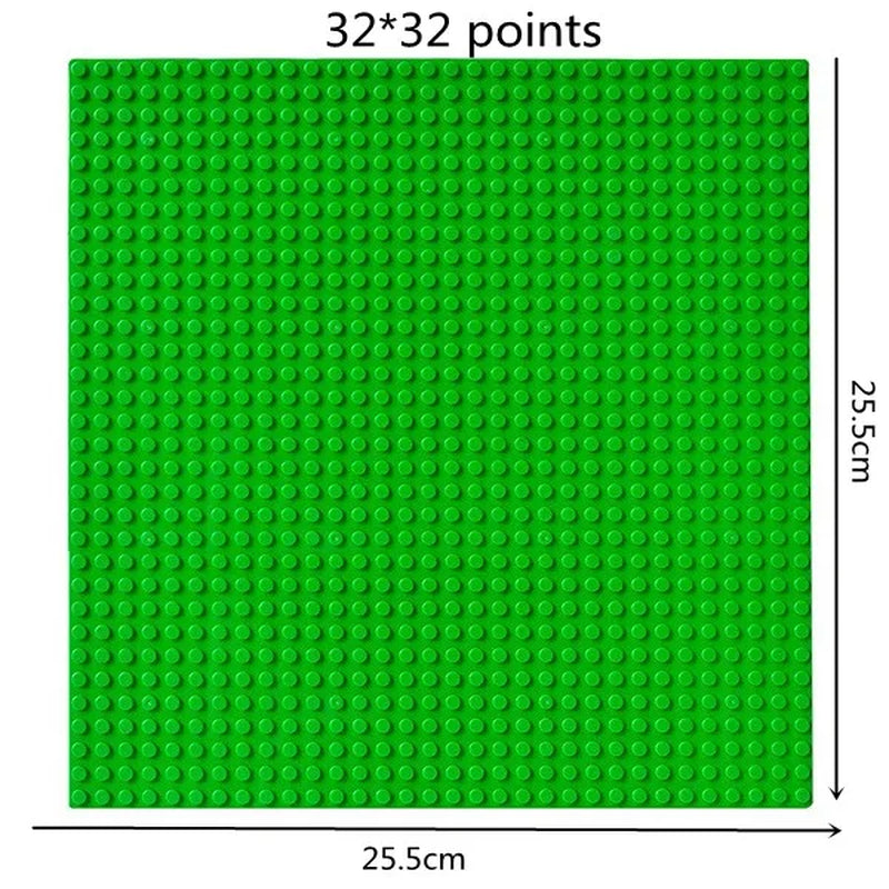 Classic Base Plates Plastic Bricks Baseplates City Dimensions Building Blocks Construction Toys