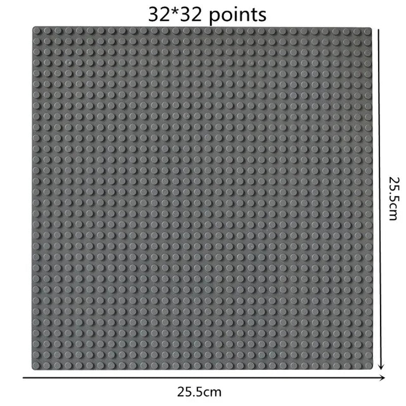 Classic Base Plates Plastic Bricks Baseplates City Dimensions Building Blocks Construction Toys