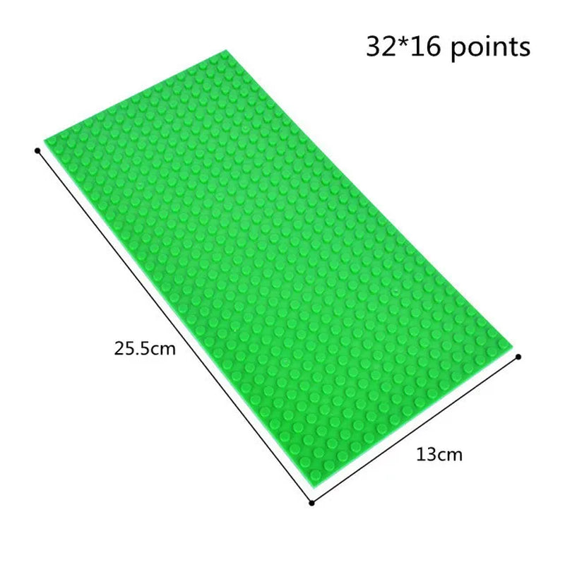 Classic Base Plates Plastic Bricks Baseplates City Dimensions Building Blocks Construction Toys