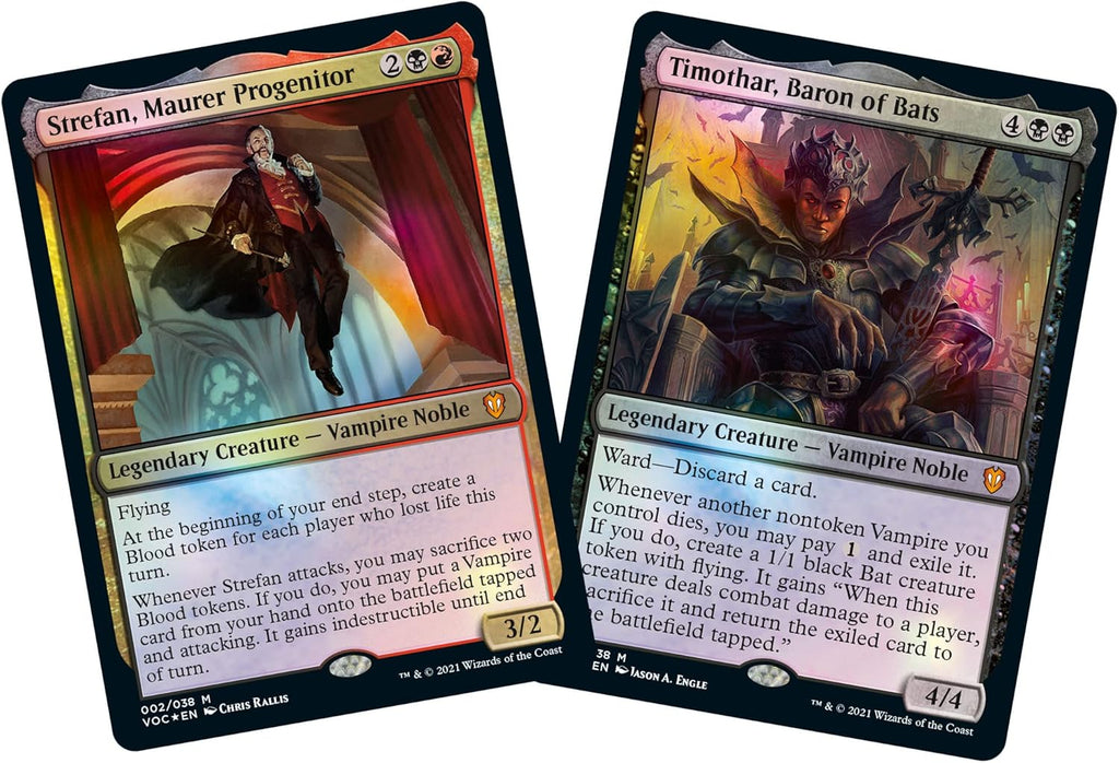 Magic: the Gathering Innistrad: Crimson Vow Commander Deck – Vampiric Bloodline (Black-Red)