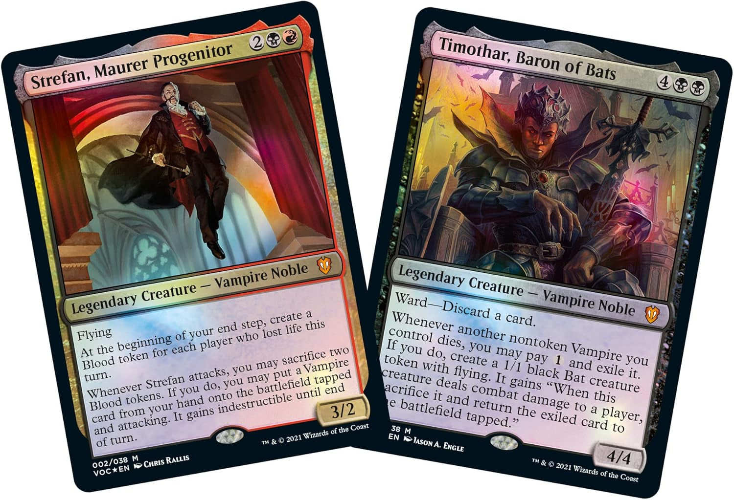 Magic: the Gathering Innistrad: Crimson Vow Commander Deck – Vampiric Bloodline (Black-Red)