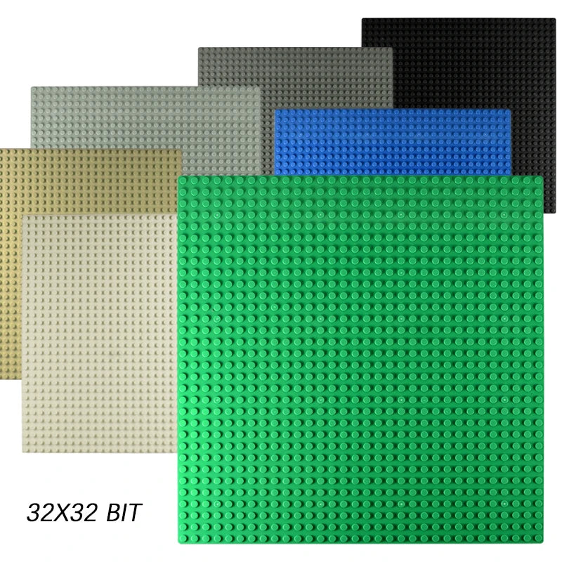 Classic Base Plates Plastic Bricks Baseplates City Dimensions Building Blocks Construction Toys