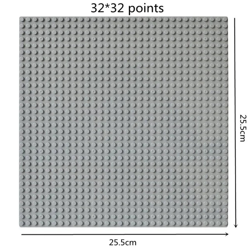 Classic Base Plates Plastic Bricks Baseplates City Dimensions Building Blocks Construction Toys