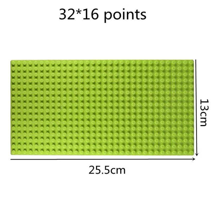 Classic Base Plates Plastic Bricks Baseplates City Dimensions Building Blocks Construction Toys